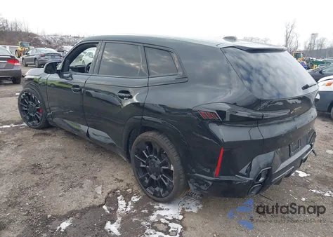 2025 BMW Xm z USA, uszkodzony, nr VIN 5YM23CS0XS9Z16804